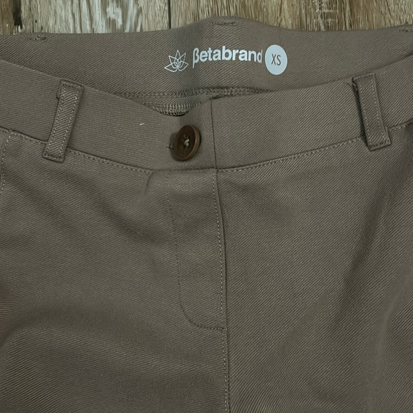EUC Taupe Betabrand bootcut pants. Size XS. - Picture 3 of 4